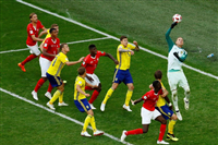 صور مباراة السويد وسويسرا وتأهل تاريخي للسويد