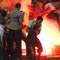 بالتفاصيل: سقوط جرحى بعد اشتباكات عنيفة بين جمهوري الأهلي والمصري