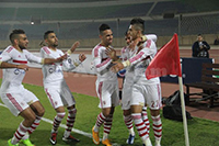 صور مباراة الزمالك و مصر المقاصة 