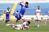 أهداف ولقطات مباراة الزمالك وسموحة بنصف نهائي كأس مصر