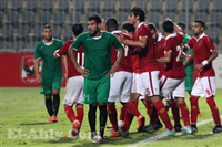 اهداف ولقطات مباراة الاهلي والمقاولون العرب