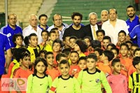 تكريم محمد صلاح في نادي المقاولون العرب