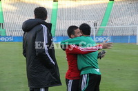 صور كواليس مباراة الاهلى والاتحاد السكندري