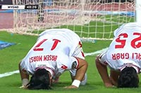 أهداف ولقطات مباراة الزمالك والوداد بنصف نهائي دوري الابطال