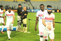 صور مأساة وحزن لاعبي الزمالك بعد ضياع لقب دوري أبطال افريقيا