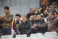 صور ليندمان مدرب أحمال الأهلي السابق في ملعب برج العرب لمشاهدة مباراة الأهلي والمصري