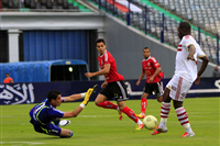 صور الزمالك وتليفونات بني سويف في الدوري المصري