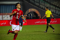 صور هدف صلاح محسن في مرمى فريق النصر بالدوري المصري