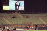 جمهور الأهلي في مباراة الإنتاج الحربي