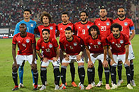 صور فوز مصر على إي ستوايني بتصفيات أمم افريقيا 2019