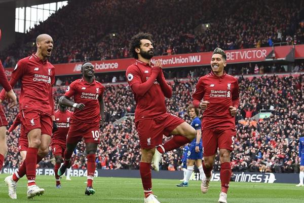 لقطات وفيديوهات محمد صلاح مع ليفربول