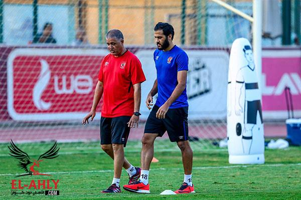 فايلر يستعرض مهاراته وعودة مروان محسن في أبرز لقطات مران الأهلي