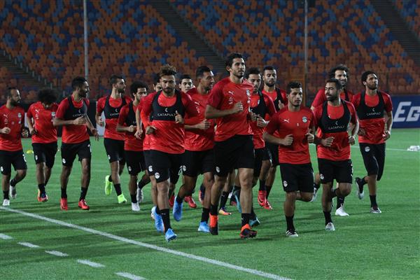 شاهد المران الأول للمنتخب المصري في ستاد القاهرة تحت قيادة البدري