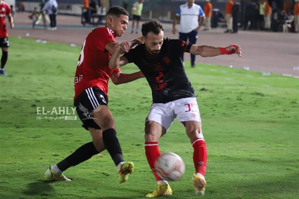 لقطات من مباراة الأهلي وطلائع الجيش 0-1