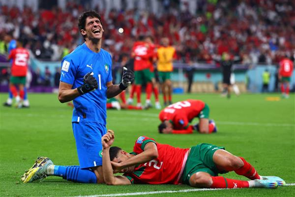 لقطات تاريخية واحتفالات لن تُنسى في ملاعب قطر.. المغرب في نصف نهائي كأس العالم