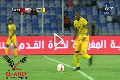 ملخص لمسات اليو ديانج في مباراة مالي و المغرب في تصفيات كأس إفريقيا للشباب