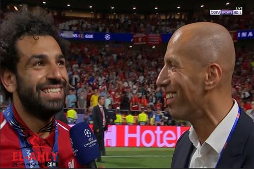 تصريحات محمد صلاح بعد التتويج ببطولة دوري ابطال اوروبا