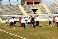 صور تدريب منتخب مصر الأخير قبل المغادرة للجابون