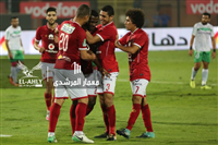 صور احتفال فريق الاهلي بهدفي الاتحاد