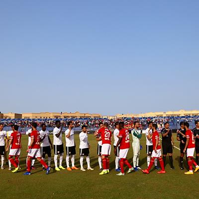 ممر شرفي قبل مباراة الأهلي والجونة 