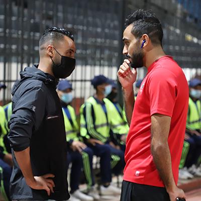 حديث كهربا مع عاشور والبنا مع هاني ودعوات بانون قبل مواجهة الأهلي والاتحاد