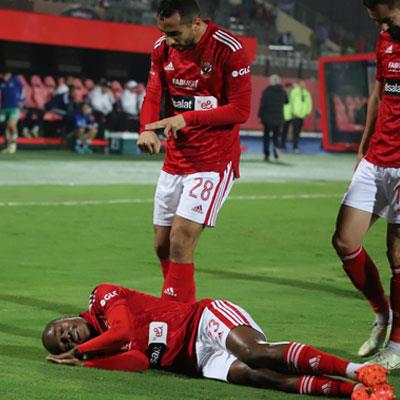 الأهلي يتقدم على الاتحاد السكندري بهدفين في شوط أول نجمه محمود علاء