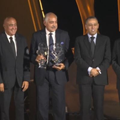 المتحدة للرياضة تكرم الأهلي والعامري فاروق يتسلم الجائزة  